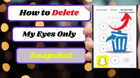 snapchat delete my eyes only|my eyes only for pc.